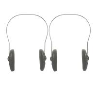 EXCEART Protezioni Auricolari in Gomma Impermeabili per Parrucchiere 2 Pezzi, Copriorecchie per Tintura Chioma Riutilizzabili, Protezione Orecchie per Saloni e Uso Domestico Stili multipli