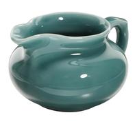 EXCEART Salsiera Multifunzione in Ceramica Verde Smeraldo Manico Ciotola per Sugo e Tazza per Condimenti Domestici Contenitore per Salsa da Tavola Compatto per Uso Familiare e Feste