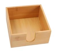 EXCEART Scatola Porta Fazzoletti Accessorio Leggero e Quadrata in Bambù Contenitore Semplice e Funzionale per Cucina e Negozio la Casa