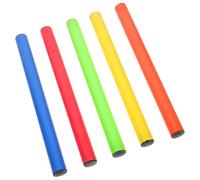EXCEART Set 5pezzi in Plastico Leggero Bordo Liscio, per Concorso Scuola Educazione Motoria e Festa Scuola Decor