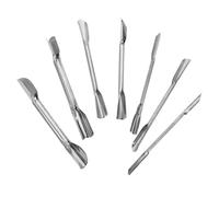 EXCEART Set 7 Pezzi Utensili da Cucina in Acciaio Inox, Strumento Doppia Testa per Intaglio Frutta e Verdura Impugnatura Ergonomica, Leggero e Portatile per Decorazioni Culinarie e Regalo