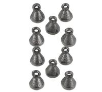 EXCEART Set da 10 Campanelli in Ghisa per Campanelli Eolici Fai da Te, Mini Campane Decorativi in Metallo Anelli per Appendere, per Artigianato e Decorazioni Esterne Vintage