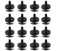 EXCEART Set Da 100 Kit Spille da Cappello Dorsi a Farfalla in Gomma e Metallo, Rotonde a Testa Piatta, per Creazioni Fai-da-te e Decorazioni per Feste