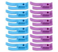 EXCEART Set da 100 Piedini Pressori in Plastica per Macchine da Cucire Industriali e Domestiche, Accessori Piedino Premistoffa per Cucito Tessile e Progetti di Pelle, Kit Piedini