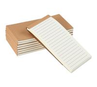 EXCEART Set di 8 Blocchi Note Piccoli Righe Orizzontali in Carta, Formato Tascabile Pagine Staccabili, per Ufficio e Uso Domestico