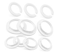 EXCEART Set Riduttori per Paralume E27 a E14 Adattatori in Ignifuga per Lampade da Tavolo Facile Installazione 15 Pezzi