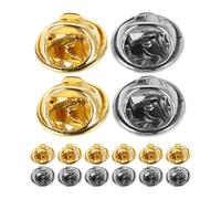 EXCEART Set Spille Farfalla in Ferro Per Fermacravatta E Accessori Moda 30 Pezzi Spille a Frizione Con Blocco Retro Per Cappelli Cravatte E Pochette Decorazione Versatile Per Abbigliamento E Gioielli