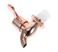 EXCEART Sostituzione del rubinetto per distributore di bevande, beccuccio dorato in ABS, adatto per fori da 17-21mm, facile da installare per distributori di bevande, brocche dacqua, uso