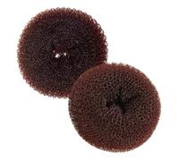 EXCEART Strumento per Chignon 2 Pezzi Ciambella per Chioma Medio 9g Colore Caffè Accessorio per Acconciature Raccolte Chignon da Ballerina per Chioma Lunghi e Fini Uso Facile per Eventi