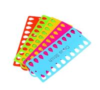 EXCEART Supporto per Filo da Cucire in Plastica Colorata 15 Pezzi per Avvolgimento Filo Facile da Usare per Handmade e Progetti DIY di Ricamo Colore Casuale