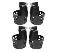 EXCEART Tasche da Biliardo in Plastica PE per Tavolo Americano, Set da 4 Pezzi, Sostituzione Buche Rilascio Fluido delle Palle, Compatibili Tavoli Standard per Uso in Allenamento e Torneo