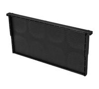 EXCEART Telaio per Arnia in Plastica Abs Nero Grande, Base di Cera Integrata per Telaini delle Api, Attrezzatura per Apicoltura Professionale, Forniture per Api per Gestione Efficiente