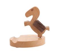 EXCEART Telefono Legno Telefono Stabile Design e Decorativo per Guardare Film e Leggere