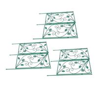 EXCEART Traliccio per Piante Rampicanti da Giardino 6 Pezzi Supporto per Piante da Interno e Esterno Struttura Robusta per Arrampicata Protezione da Vento e Intemperie Dimensioni