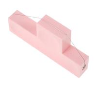 EXCEART Utensile Angolare per Argilla in Acciaio Inox, Rosa | Argille Morbide e Dure, Impugnatura Confortevole, Uso Versatile, per Ceramisti e Principianti