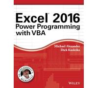 Michael Alexander Richard Kuslei Excel 2016 Power Programming with V (Tascabile)