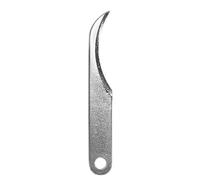 Excel Blade K7, argento, bordo concavo (confezione da 2)