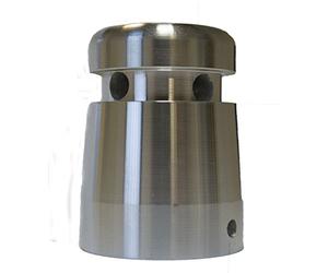 Excel CDF08271 Grimmur Testina per Decespugliatore in Alluminio senza Chiave, Universale, Multifilo, Cromato