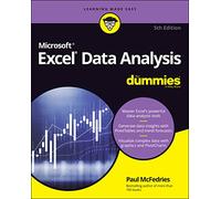 Paul McFedries – Excel Data Analysis For Dummies – Tascabile