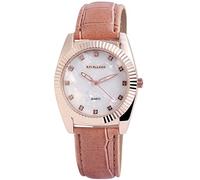 Excel lanc Analog Orologio da donna, in pelle, Ø 39 mm - Colore marrone chiaro 195037500203