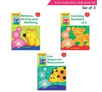 Excel Maths Early Skills Ages 3 - 4 (Set of 3) (Excel Early Skills Books)