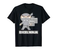 Excel Ninja Camicia Foglio di calcolo Ninja Camicia Excel Camicie Divertente Maglietta