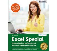 Excel Spezial - Daten abrufen, aufbereiten & mit Pivot-Tabell (Copertina rigida)