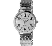 Excellanc 1700064 - Orologio da donna con cinturino in acciaio INOX, analogico, al quarzo, argento
