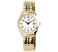 Excellanc Classique 2700016 - Orologio da uomo con datario, analogico, al quarzo, oro/bianco, Bracciale