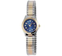Excellanc Damen-Uhr Edelstahl Zugarmband bicolor Analog Quarz