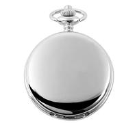 Excellanc Orologio con scheletro tascabile unisex analogico meccanico 4000021, argento