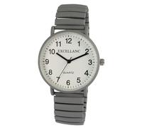 Excellanc Orologio da donna con cinturino a tirante, colore: grigio opaco
