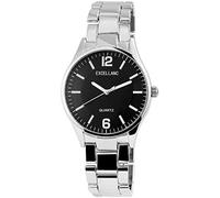 Excellanc Orologio da Donna da Polso Nero Argento Analogico in Metallo al Quarzo