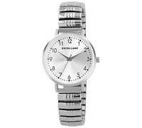 Excellanc Orologio da donna in acciaio inox color argento, lunghezza 19 cm, design classico per ogni donna