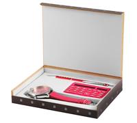 Excellanc Orologio da donna in ecopelle color argento, lunghezza 23 cm, design classico per ogni donna