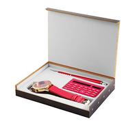 Excellanc Orologio da donna in ecopelle color oro, lunghezza 22,5 cm, design classico per ogni donna