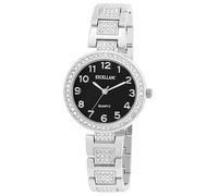 Excellanc Orologio da donna in metallo argentato, lunghezza 20 cm, design classico per ogni donna