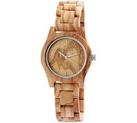 EXCELLANC Orologio da donna marrone legno analogico al quarzo orologio da polso in legno