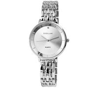 EXCELLANC Orologio da polso da donna, Orologi, Orologio Ragazza, al quarzo, analogico, in metallo, con strass, argento