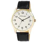 Excellanc Orologio da polso da uomo in pelle sintetica, lunghezza 26 cm, design classico per ogni uomo, marrone