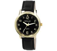 Excellanc Orologio da polso da uomo in similpelle color oro, lunghezza 25 cm, design classico per ogni uomo