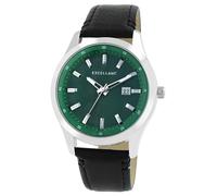 Excellanc Orologio da polso da uomo in similpelle nera, lunghezza 26 cm, design classico per ogni uomo