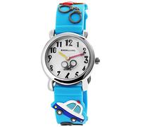 Excellanc Orologio da polso per bambini, con cinturino in silicone, analogico, al quarzo, 4500016, blu/bianco., Cinghia
