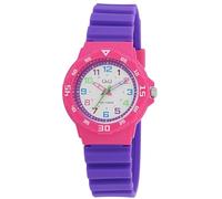 Excellanc Orologio da polso per bambini e bambine, analogico, impermeabile, per bambini a partire dai 3 anni in su (trattore, dinosauro, ecc), viola/rosa, cinghia