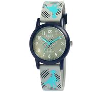 Excellanc Orologio da polso per bambini e bambine, analogico, impermeabile, per bambini a partire dai 3 anni in su (trattore, dinosauro, ecc), Grigio/dinosauro