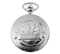 EXCELLANC Orologio da tasca - Monaco Germania bicchieri da birra - Bianco Argento - classico analogico al quarzo in metallo