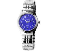 Excellanc Orologio uomo al quarzo 270023000007 – Cassa/cinturino metallo argento quadrante blu 18mm