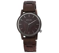 Excellanc Orologio da uomo in legno con fibbia deployante analogico al quarzo 2800052, legno di sandalo, Classico