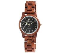 Excellanc Orologio unisex in legno, con chiusura a fibbia, analogico, al quarzo, 2810008, Legno di noce.