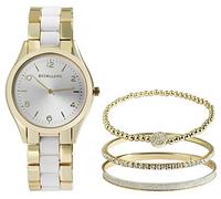 Excellanc Similistein 1800240 - Set regalo da donna, in metallo, analogico, al quarzo, metallo